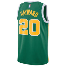Load image into Gallery viewer, 20 - Men&#39;s Nike Gordon Hayward Green Boston Celtics 2018/19 Swingman Jersey – Earned Edition - Green