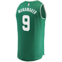 Load image into Gallery viewer, 9 - Men&#39;s Fanatics Branded Brad Wanamaker Kelly Green Boston Celtics Fast Break Replica Jersey – Icon Edition - Green