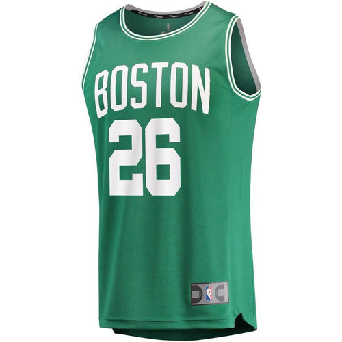 26 - Men's Fanatics Branded Jabari Bird Green Boston Celtics Fast Break Replica Player Jersey - Green