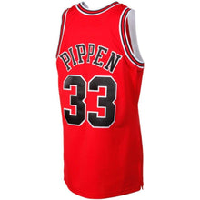 Load image into Gallery viewer, 33 - Mitchell &amp; Ness Scottie Pippen Chicago Bulls 1997-1998 Throwback Authentic Jersey - Red
