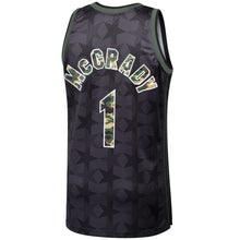 Load image into Gallery viewer, 1 - Men&#39;s Mitchell &amp; Ness Tracy McGrady Black Orlando Magic Straight Fire Camo Swingman Jersey  - Black