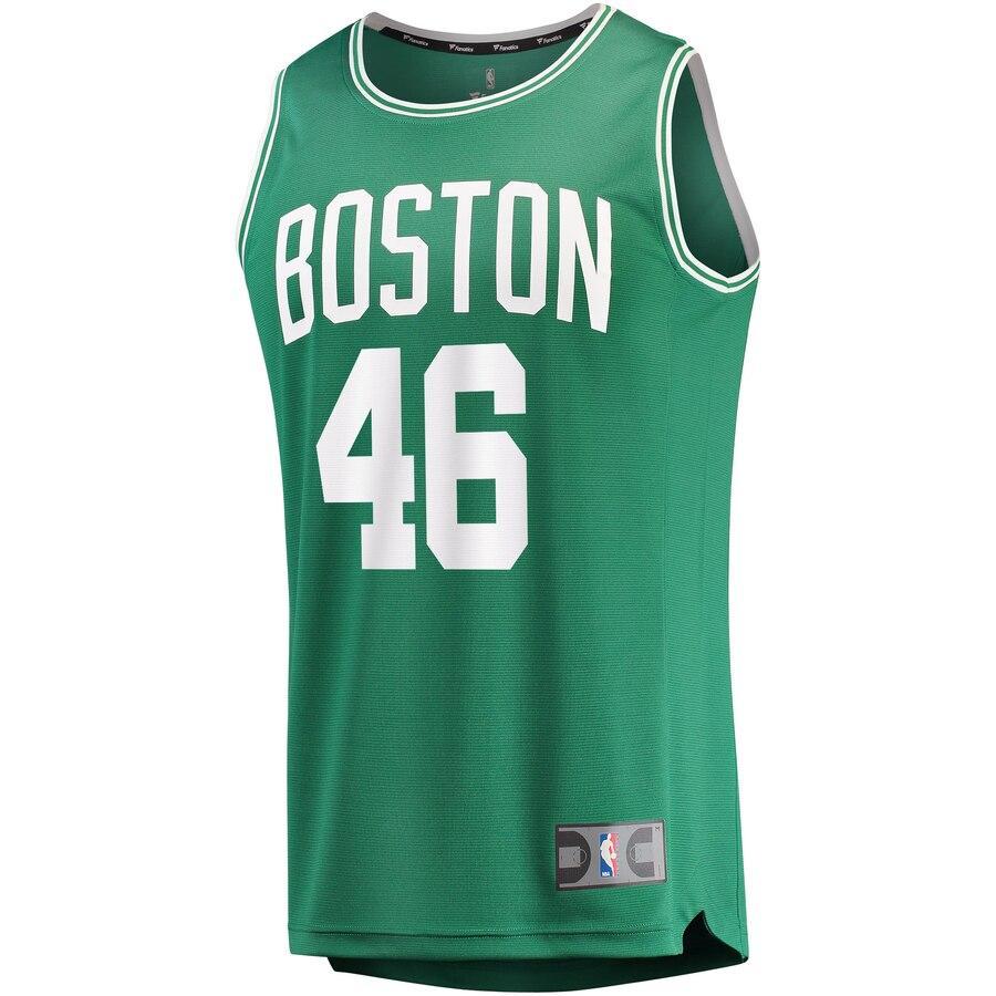 46 - Men's Fanatics Branded Aron Baynes Green Boston Celtics Fast Break Replica Player Jersey - Green