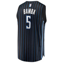 Load image into Gallery viewer, 5 - Men&#39;s Fanatics Branded Mohamed Bamba Black Orlando Magic Fast Break Replica Player Jersey - Statement Edition - Black