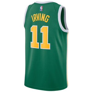 11 - Men's Nike Kyrie Irving Green Boston Celtics 2018/19 Swingman Jersey – Earned Edition - Green