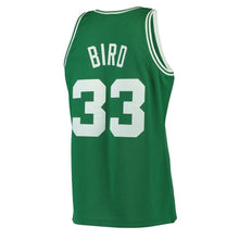 Load image into Gallery viewer, 33- Men&#39;s Mitchell &amp; Ness Larry Bird Kelly Green Boston Celtics 1985-86 Hardwood Classics Swingman Jersey- Green