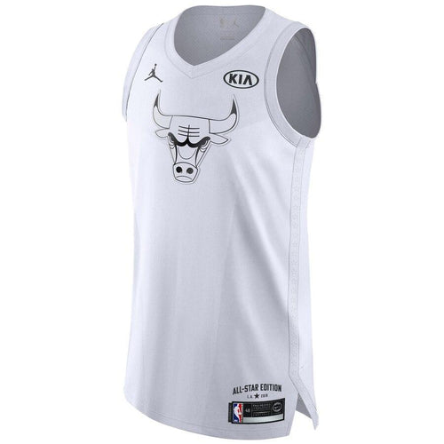 23 - Men's Jordan Brand Michael Jordan White Chicago Bulls 2018 All-Star Game Authentic Jersey - White