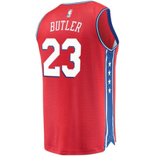 Load image into Gallery viewer, 23 - Jimmy Butler Philadelphia 76ers Fanatics Branded Fast Break Replica Jersey Red – Statement Edition - Red