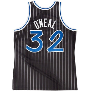 32 - Mitchell & Ness Orlando Magic Shaquille O'Neal 1994-95 Hardwood Classics Authentic Alternate Jersey - Black