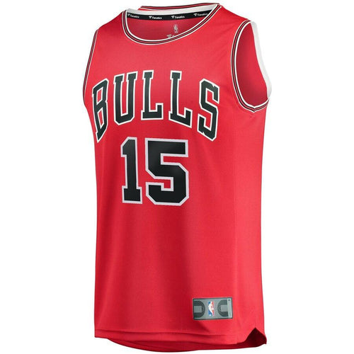 15 - Youth Fanatics Branded Chandler Hutchison Red Chicago Bulls 2018 NBA Draft First Round Pick Fast Break Replica Jersey – Icon Edition - Red