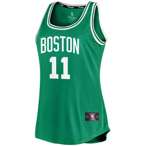 11- Women's Fanatics Branded Kyrie Irving Kelly Green Boston Celtics Fast Break Tank Jersey - Icon Edition - Green