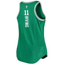 Load image into Gallery viewer, 11- Women&#39;s Fanatics Branded Kyrie Irving Kelly Green Boston Celtics Fast Break Tank Jersey - Icon Edition - Green