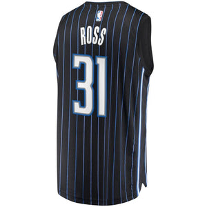 31 - Men's Fanatics Branded Terrence Ross Black Orlando Magic Fast Break Replica Player Jersey - Statement Edition - Black