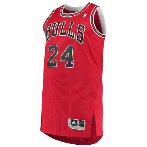 24 - Men's adidas Lauri Markkanen Red Chicago Bulls Finished Authentic Jersey - Red