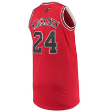 Load image into Gallery viewer, 24 - Men&#39;s adidas Lauri Markkanen Red Chicago Bulls Finished Authentic Jersey - Red