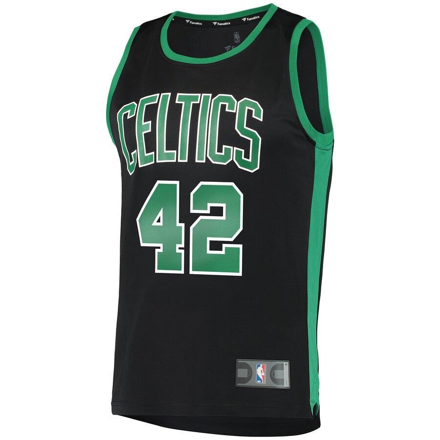 42 - Men's Fanatics Branded Al Horford Black Boston Celtics Fast Break Replica Jersey - Statement Edition - Black