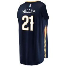 Load image into Gallery viewer, 21 - Men&#39;s Fanatics Branded Darius Miller Navy New Orleans Pelicans Fast Break Replica Player Jersey - Icon Edition - Navy