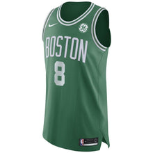 Load image into Gallery viewer, 8  - Men&#39;s Nike Shane Larkin Green Boston Celtics Authentic Sponsor Patch Jersey – Icon Edition - Green