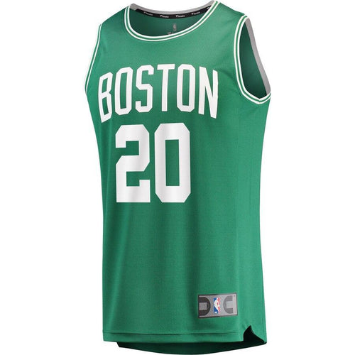 20 - Men's Fanatics Branded Gordon Hayward Green Boston Celtics Fast Break Replica Jersey - Icon Edition - Green