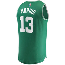 Load image into Gallery viewer, 13 - Men&#39;s Fanatics Branded Marcus Morris Green Boston Celtics Fast Break Replica Player Jersey - Green