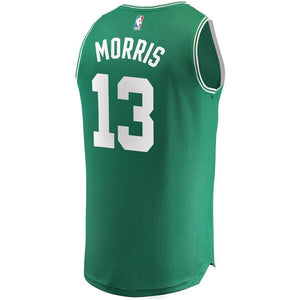 13 - Men's Fanatics Branded Marcus Morris Green Boston Celtics Fast Break Replica Player Jersey - Green