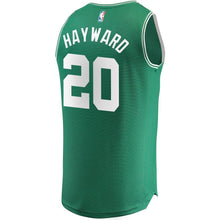 Load image into Gallery viewer, 20 - Men&#39;s Fanatics Branded Gordon Hayward Green Boston Celtics Fast Break Replica Jersey - Icon Edition - Green