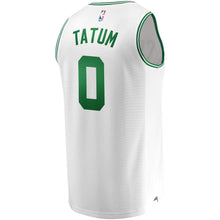 Load image into Gallery viewer, 0 - Men&#39;s Fanatics Branded Jayson Tatum White Boston Celtics Fast Break Replica Jersey - Association Edition - White