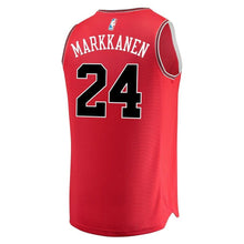Load image into Gallery viewer, 24 - Youth Fanatics Branded Denzel Valentine Red Chicago Bulls Fast Break Player Jersey - Icon Edition - Red