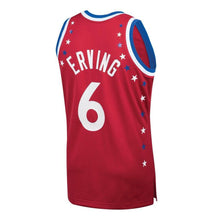 Load image into Gallery viewer, 6 - Men&#39;s Mitchell &amp; Ness Julius Erving Red Eastern Conference 1983 All-Star Hardwood Classics Authentic Jersey - Red