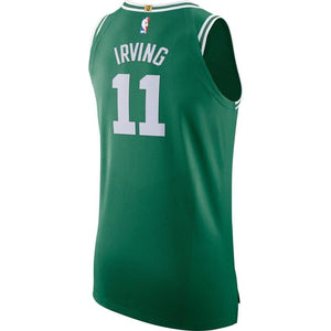 11 - Men's Nike Kyrie Irving Kelly Green Boston Celtics Authentic Player Jersey - Icon Edition - Green