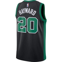 Load image into Gallery viewer, 20 - Men&#39;s Nike Gordon Hayward Black Boston Celtics Swingman Jersey - Statement Edition - Black