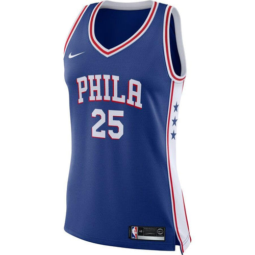 25 - Women's Nike Ben Simmons Royal Philadelphia 76ers Swingman Jersey - Icon Edition - Royal