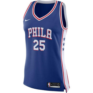 25 - Women's Nike Ben Simmons Royal Philadelphia 76ers Swingman Jersey - Icon Edition - Royal