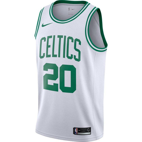 20 - Men's Nike Gordon Hayward White Boston Celtics Swingman Jersey - Icon Edition - White