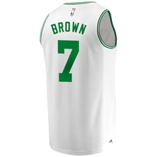 Load image into Gallery viewer, 7 - Men&#39;s Nike Kyrie Irving Green Boston Celtics Authentic Sponsor Patch Jersey – Icon Edition - White