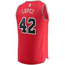 Load image into Gallery viewer, 42 - Youth Fanatics Branded Robin Lopez Red Chicago Bulls Fast Break Player Jersey - Icon Edition - Red