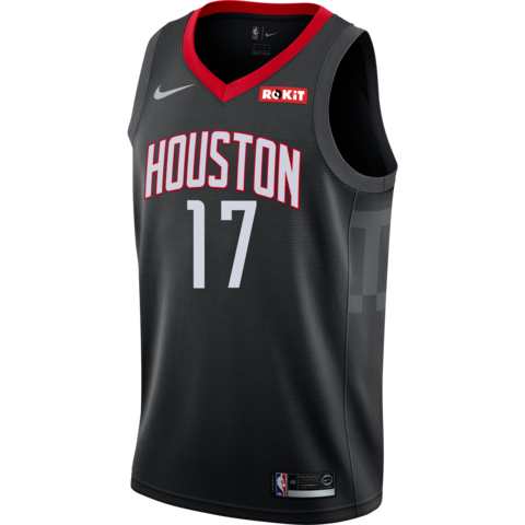 17 - PJ Tucker Houston Rockets Statement Edition Swingman Jersey - Black