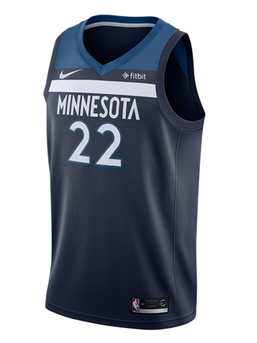 22 - Minnesota Timberwolves Andrew Wiggins Icon Swingman Jersey - Grey