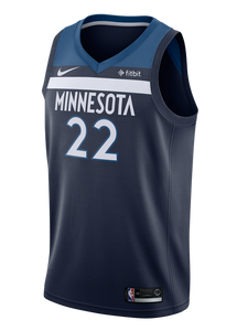 22 - Minnesota Timberwolves Andrew Wiggins Icon Swingman Jersey - Grey