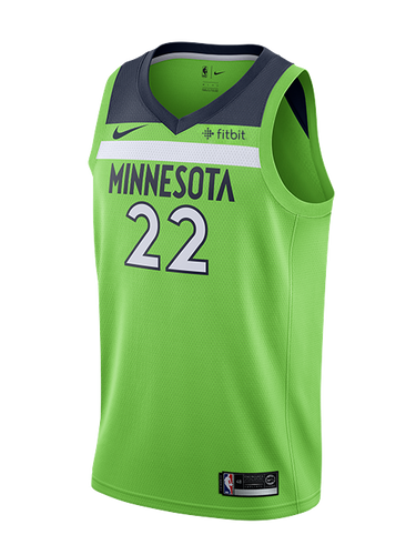 22 - Minnesota Timberwolves Andrew Wiggins Statement Swingman Jersey - Green