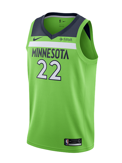 22 - Minnesota Timberwolves Andrew Wiggins Statement Swingman Jersey - Green